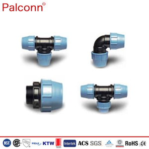 อุปกรณ์เชื่อมต่อแบบบีบอัดทำจาก HDPE PP ผ่านการรับรอง CE - Product Image 3