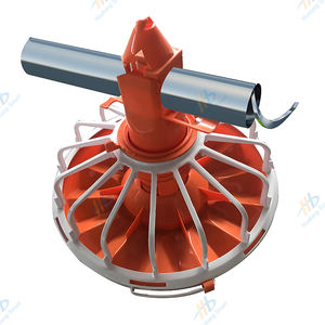 Vente chaude Nouveaux mangeoires en plastique PP pour animaux Garantie 1 an Mangeoires à poulet avec moteur pour l'élevage de volailles - Product Image 2