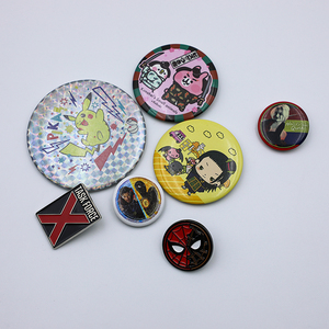 Customized Metal Name Badge Pin 3D Lenticular Picture Polaroid Lapel Pin Pill Box Pillbox Capsule Metal Badge Lapel Pin - Product Image 6