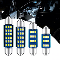 Ampoule LED Super Lumineuse C5W 31mm CANBUS C10W pour Éclairage Intérieur de Voiture, Ampoule LED 36mm 12V Festoon 39mm 41mm, Puce 2016, Blanc