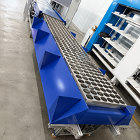 Système de tri de colis logistique dynamique DWS en acier inoxydable haute capacité avec roues pour entrepôts, capacité de 2400 PPH, réglable