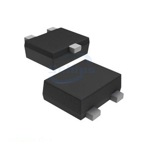 SC-70, SOT-323 Ic Integrated Circuit Diodes DIODE FM VARICAP TWIN 16V MCP3 Authorized Distributor SVC270-TL-E - Product Image 1