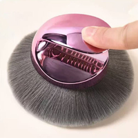 Best-seller Pinceau pour timbre à poudre libre à tête de champignon végétalien pour visage et corps Pinceau multifonctionnel pour poudre de cou