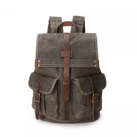 Offre Spéciale étanche Sports de plein air marche Vintage sac à dos toile sac à dos sport sac à dos personnalisé sac à dos pour ordinateur portable