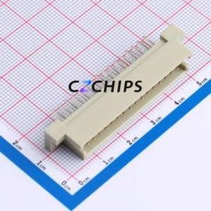 9001-37321C00A DIN41612 Connector Through hole Component (THT),P=2.54mm Connector 32P 2 2.54mm Through Hole - Product Image 1