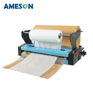 Dispensador de expansões automáticas ameson, máquina de embrulho de papel de colmeia