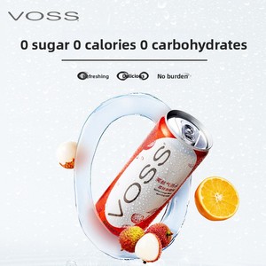 <span class=keywords><strong>Eau</strong></span> <span class=keywords><strong>gazeuse</strong></span> fruitée sans sucre <span class=keywords><strong>VOSS</strong></span>, 0 calorie, 0 carbone, 330 ml * 12 canettes, boîte entière - Product Image 3