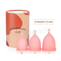 Copa menstrual de silicona reutilizable, 2022, 100%, precio barato, respetuoso con el medio ambiente