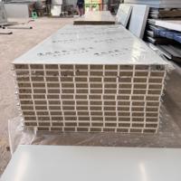 Panel de lana de roca hueco ignífugo más vendido |   Panel de Partición para Hotel, Resistente a la Humedad, Insonorizado y Ecológico, para Cuartos Fríos