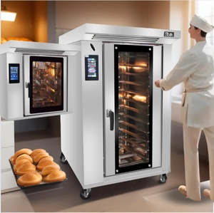 Personalizzato ragionevole buoni prezzi di commerciale 5 8 10 da tavolo vassoio strato rotante pasticceria forno a convezione con cremagliera ventilatore - Product Image 1