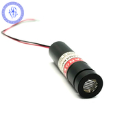 Boîtier en laiton à faisceau lumineux, Module de diodes Laser vert 5v 5mW 520nm pour équipement d'étiquettes Laser