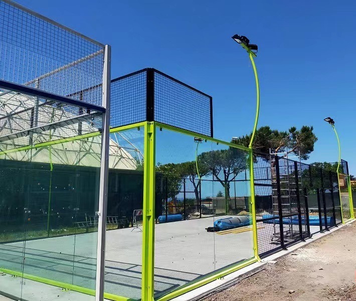 Panoramic Padel Tennis Court Equipment