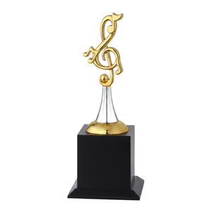 Attractive Die Casting Metal Trophy with Customized Laser Engraving UV Printing Portable Design - Product Image 1