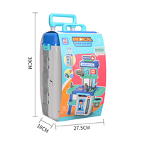 Jouets de docteur 2 en 1, outils médicaux, jeu de simulation, kits de docteur pour la maternelle, jeux de rôle pour enfants, filles, enfants