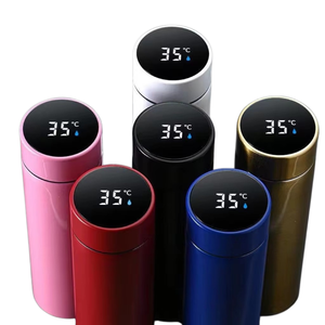 Botella de <span class=keywords><strong>Agua</strong></span> Inteligente de 500 ml de Acero Inoxidable 304 con Pantalla LED, para Beber Directamente, Termo Inteligente de Viaje - Product Image 3