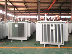 Transformador trifásico S11 de alta tensión 11kV 480V 50/60Hz, inmerso en aceite, con bobinas de cobre/aluminio, a prueba de humedad, para energía solar/eólica - Product Image 3