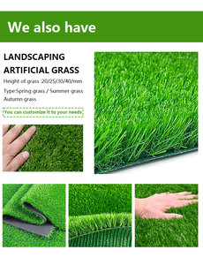 Prato Sintetico Verde <span class=keywords><strong>da</strong></span> 40 mm ad Alta Densità, Tappeto Erboso Artificiale Ecologico e Durevole per Campo <span class=keywords><strong>da</strong></span> Calcio e <span class=keywords><strong>Giardino</strong></span>, Altezza Pelo 60 mm - Product Image 5