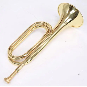 SLADE, precio barato, latón, cuerno español, instrumento de música, corneta de cobre, <span class=keywords><strong>Trompeta</strong></span> Retro, Guardia de Honor, cornetas pequeñas - Product Image 5