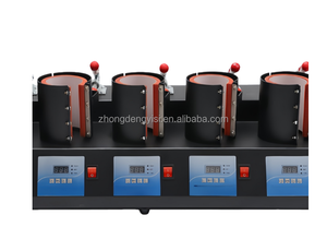 เครื่องพิมพ์ลายกึ่งอัตโนมัติแบบ 5 in 1 สำหรับทำลวดลายบนแก้ว เครื่องพิมพ์ความร้อนดิจิตอลสำหรับแก้วเซรามิกแบบซับลิเมชั่น - Product Image 3