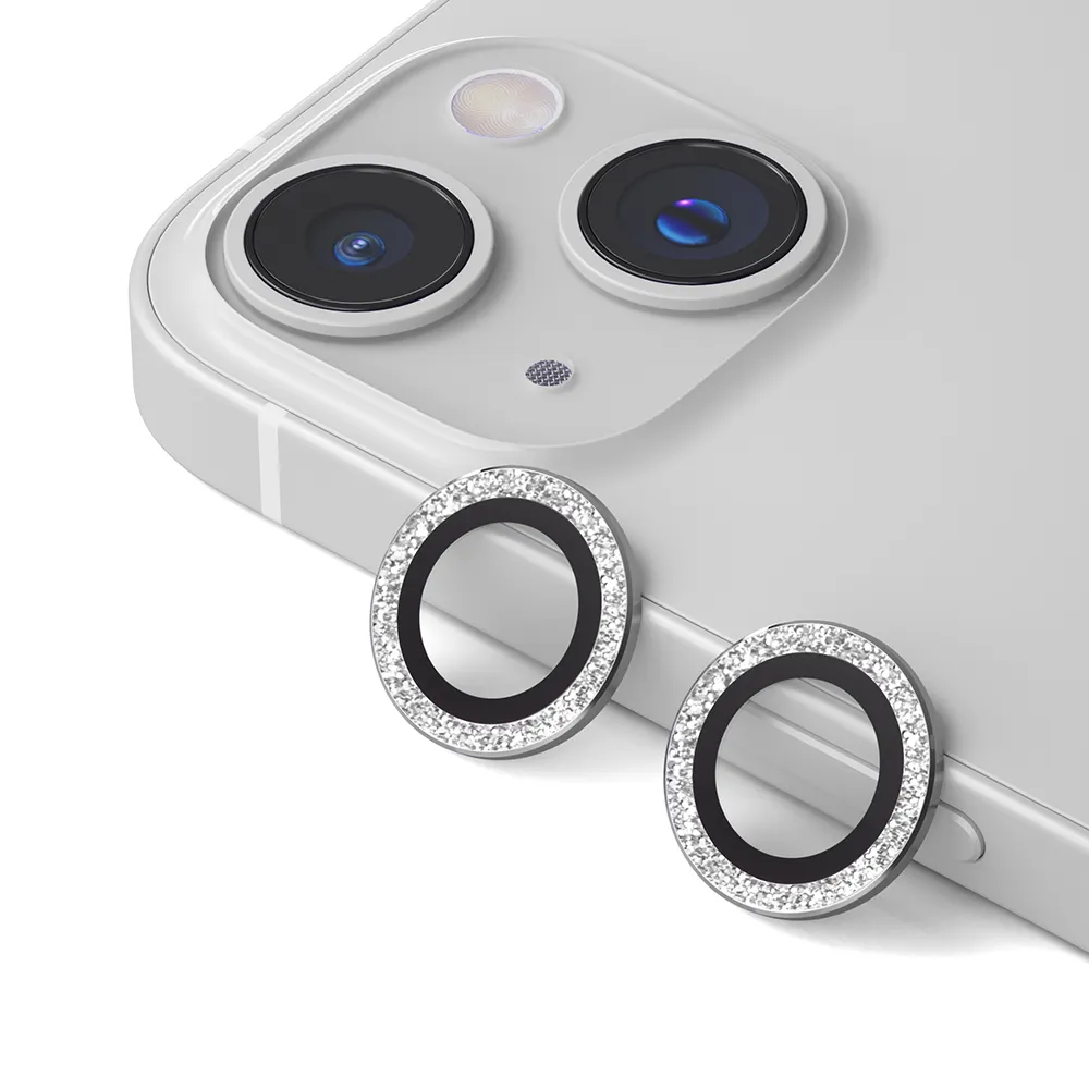 Blueo película protetora para câmera de celular, filme de vidro temperado anti-arranhão para iphone 13 pro max