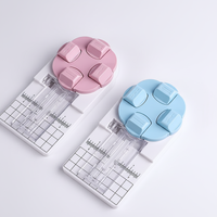 Cutter de bureau 4-en-1 en plastique pour la découpe de films de protection d'écran et de papier photo, idéal pour les téléphones mobiles