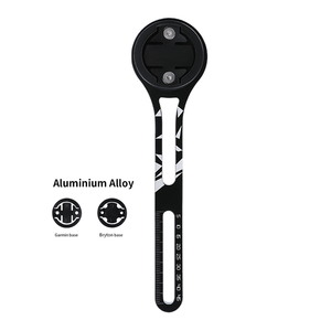 Compteur de vitesse intégré pour vélo, odomètre, chronomètre, support <span class=keywords><strong>GPS</strong></span> pour guidon de vélo de route, support d'ordinateur pour <span class=keywords><strong>Garmin</strong></span> / Bryton - Product Image 1