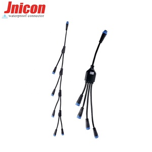 Jnicon M15 10A 300V防水IP68 <span class=keywords><strong>Y</strong></span>タイプXlrコネクタケーブル2p 3pプロフェッショナルLEDストリートランプ規格 - Product Image 5