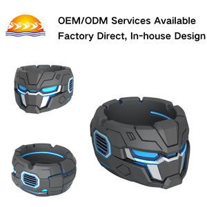 Cenicero <span class=keywords><strong>de</strong></span> Escritorio <span class=keywords><strong>de</strong></span> Resina Moderno y Lujoso, Personalizado, Creativo, Novedoso, con Diseño <span class=keywords><strong>de</strong></span> Robot, Bandeja para Cigarros, Coleccionable, Regalo Decorativo con Personaje <span class=keywords><strong>de</strong></span> <span class=keywords><strong>Película</strong></span> - Product Image 1