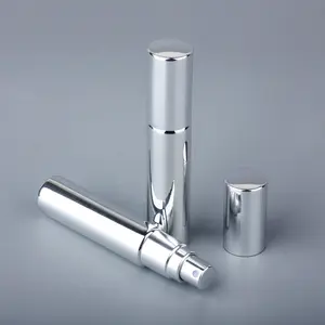 Hot Bán Cổ Điển Electroplated Vàng Đen Bạc 10Ml Chai Nước Hoa Chai Xịt Glass Spray Đối Với Mỹ Phẩm