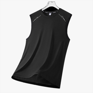 Nuevo Chaleco Deportivo de Verano 2026 para Hombre, Chaleco de Running de Seda Helada de Secado Rápido, Camiseta sin Mangas Profesional para Maratón - Product Image 4
