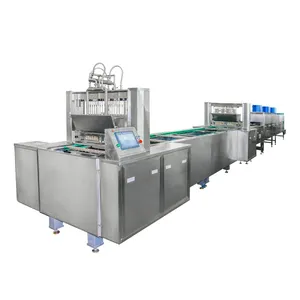 automatic gummy candy sugar depositing machine sweet making machine hard candy production line