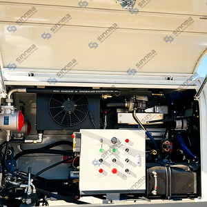 Pompe à béton électrique diesel Sinoma pour remorque, pompe à coulis haute pression pour le transport du ciment - Product Image 5