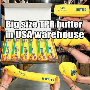 High Quality Plastic Butter Squishy Slow Rising Squeeze Food Fidget Toy for Stress & Anxiety Relief - Product Image 3