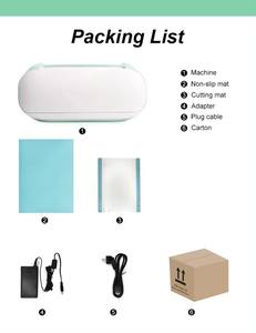 Daqin Mini <span class=keywords><strong>traceur</strong></span> de découpe de vinyle <span class=keywords><strong>portable</strong></span> HD Clear Anti-Spy Anti-Scratch Mobile Phone Heat Transfer Cutter en TPU et PMMA - Product Image 6