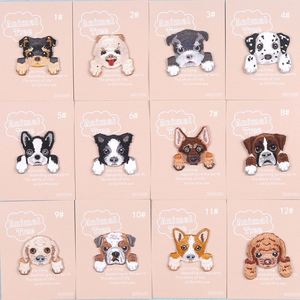 Iron on Custom Embroidery Cute Dog Patch for Decoration - Product Image 6