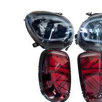 Pour Mini F60/R60/R56/F56/F55 : Ensemble de phares 12V 70W 6000 Lumens 7500K, feux de croisement et de route