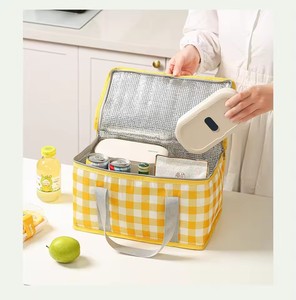 Bolsa Térmica para Almuerzo, Bolsa de Picnic Aislada, Mochila Nevera para Almuerzo, Manta Impermeable para Playa, Mesa de Picnic Baja - Product Image 4