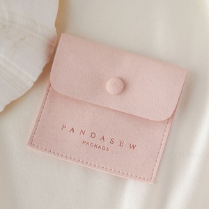 PandaSew - Bolsa de Joyería Personalizada con Logotipo, Estilo Sobre, para Collares y Pulseras, de Microfibra de 0.8 mm - Product Image 2