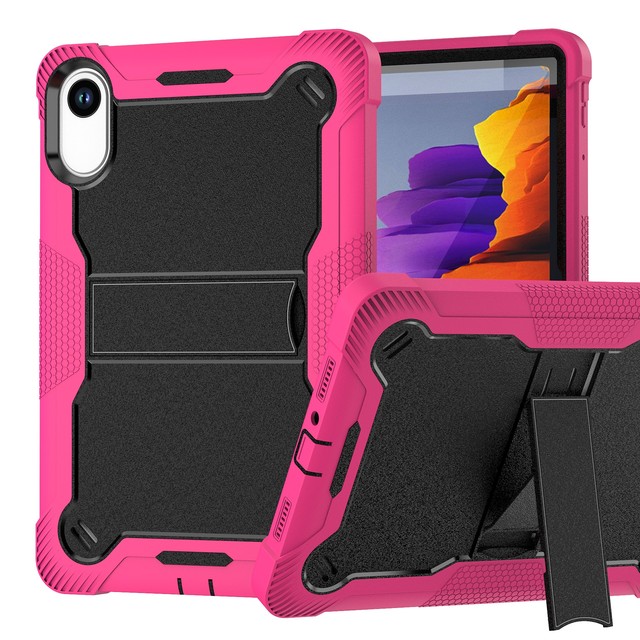 Rugged Heavy Duty Case for TCL Tab 10L Gen 2/Tab 10L Gen3 8193A 10.1'' Inch Shockproof Silicone Gel Protective Kickstand Cover