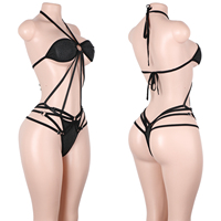 Ensembles de Lingerie Transparente pour Adultes : Combinaisons String, Jarretelles et Vêtements de Danse Exotique pour Pole Dance
