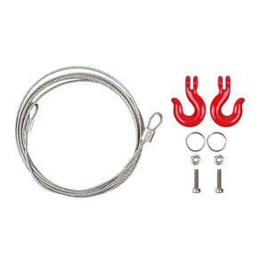 Crochet de remorquage pour remorque en métal, accessoires de voiture RC 1:10 RC chenille TRX4 <span class=keywords><strong>TRX6</strong></span> SCX10 90046 - Product Image 4