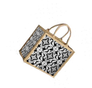 Bolsas de Yute para Compras, Bolsas de Yute Grandes con Estampados Modernos, Fabricadas en India, Bengala Occidental, Calcuta - Product Image 5