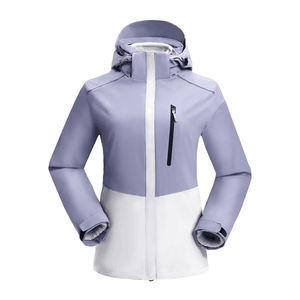 Veste imperméable 3-en-1 pour hommes et femmes pour l'hiver Camping <span class=keywords><strong>Ski</strong></span> Snowboard Coupe-vent pour l'extérieur Vêtements de neige Fermeture à glissière Salopette - Product Image 2