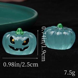 2025 New <b>Product</b> 3D Luminous Halloween Cute Pumpkin Ornament DIY Simulation Jewelry Accessories - Product Image 4