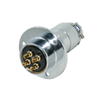 Connecteur Électrique d'Aviation Professionnel DF25 GX25 à 2, 3, 4, 5, 6, 7, 8, 10, 12 Broches Carrées et Circulaires