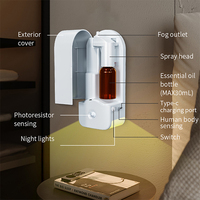 Diffuseur sans eau pour huile essentielle nébuliseur d'aromathérapie à piles mini diffuseur d'huile d'air de parfum