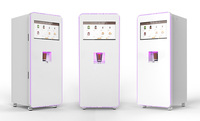 Distributeur automatique intelligent de boissons protéinées et de substituts de repas GS805, écran tactile 27 pouces, IoT Cloud, pour salle de sport, université, paiement par carte