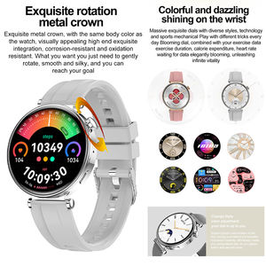 שעון חכם עבור נשים גברים bluetetooth טלפון חכם עם מבחן הלחץ תצוגת שעון עולם אימון תצוגת שעון עולם - Product Image 2