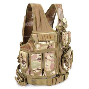 Chaleco Táctico de Caza, Transpirable, para Juegos de CS, Airsoft, Protector, de Poliéster, con Cremallera Ajustable, Capacidad de 20-36L - Product Image 1