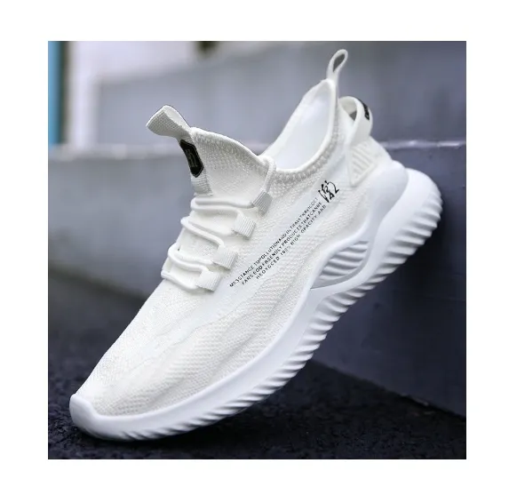 new fashion mesh upper breathable men's trendy sports shoes casual running shoes